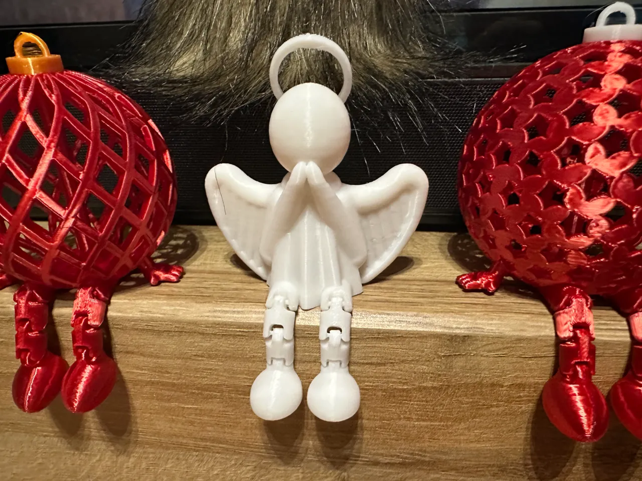 Articulated Christmas Angel view 2