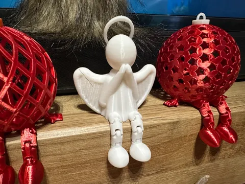 Articulated Christmas Angel view 3