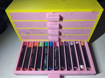 King Art Oil Pastel Organizer