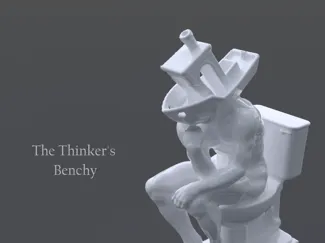 The Thinker's Benchy