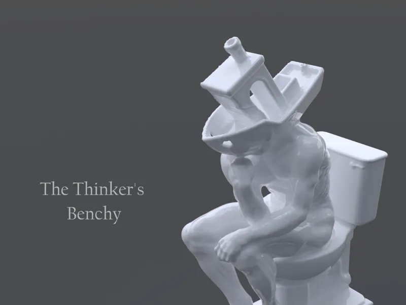 The Thinker's Benchy