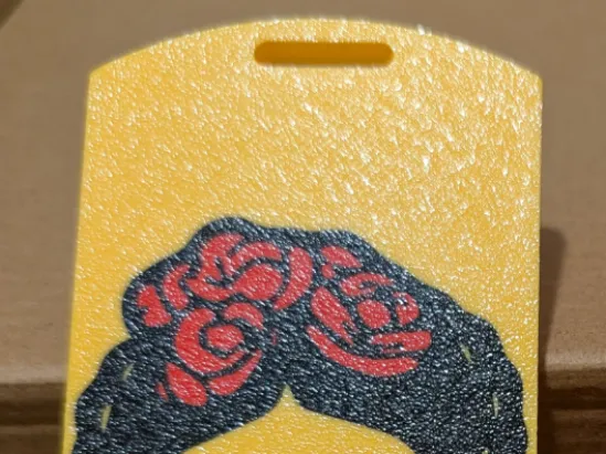 Frida Kahlo Badge with RSA Token
