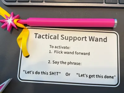 Telescoping Tactical Support Magic Wand