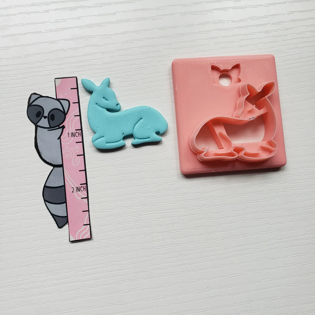 Deer Polymer Clay Earring Cutter view 2