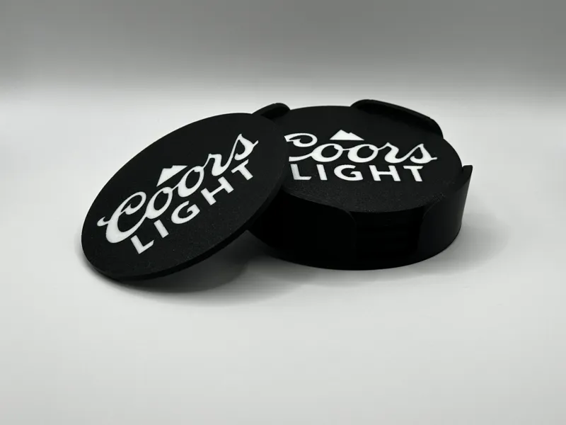Coors Light Coaster Set