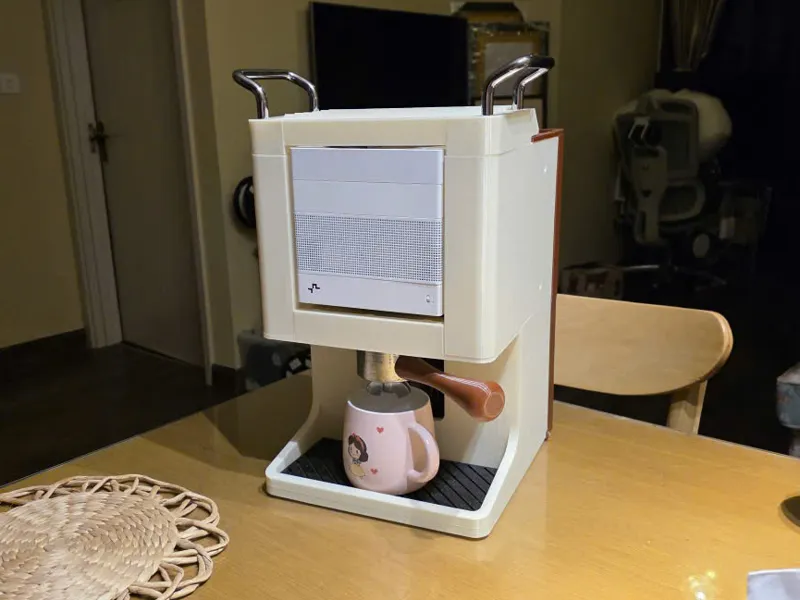 ITX Case Coffee Machine (Use DeepCool Assasin IV)