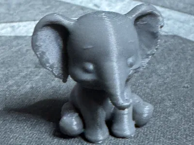 Mini Chibi Elephant
