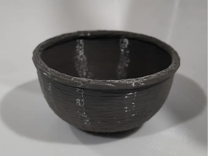 Simple wicker looking bowl