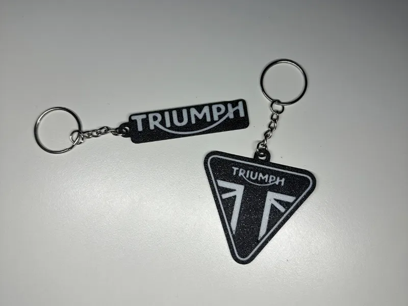 Triumph Keychain