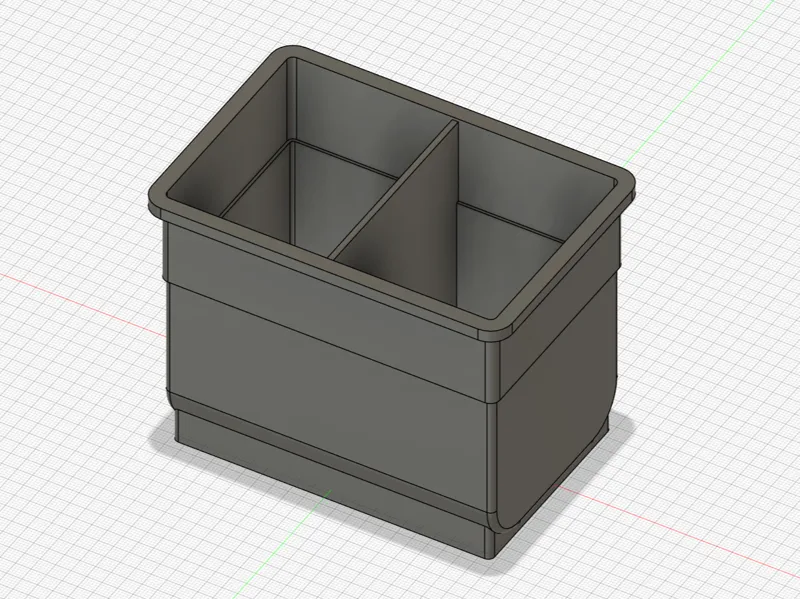 Large Bin for Husky Two Tiered Organizer