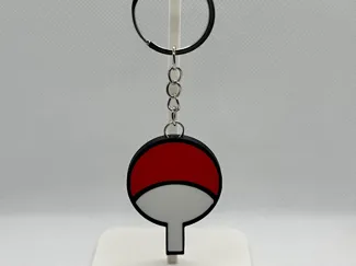Uchiha Logo Keychain (No AMS Needed)