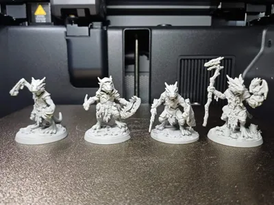 DnD Kobold Hunting Party / Print Friendly