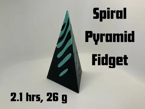 Tapa o cubierta: Spiral Pyramid Passthrough — referencia de MakerWorld