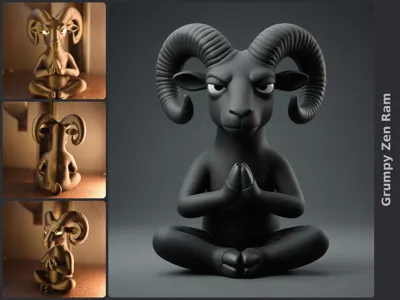 Grumpy Zen Ram