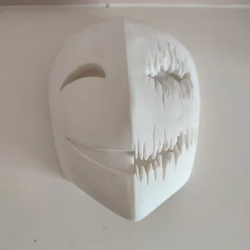 Pieza para disfraz o exhibición: Dual Personality Split Mask / Cosplay Mask — vista de referencia 5