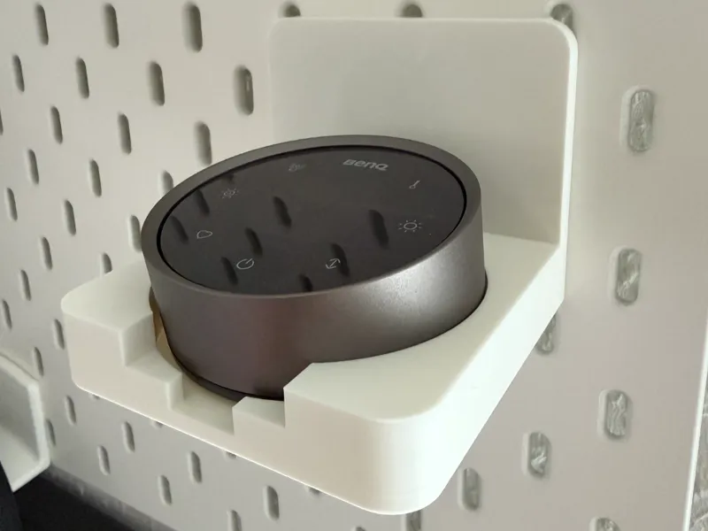 BenQ ScreenBar Halo 2 Remote Holder IKEA Skadis
