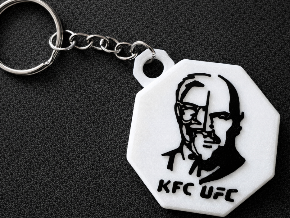 KFC UFC Sunday Dinner vs Fight Night – Keychain 