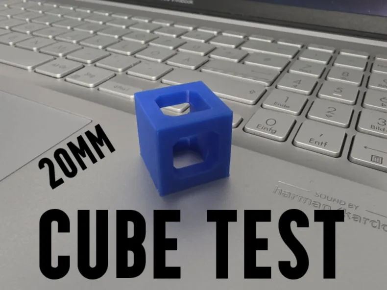 Cube test 20mm