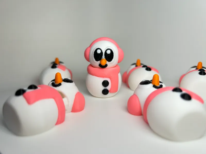 Flexi Christmas Snowman-2