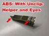 ABS, with Eyes, and Backside-Unclip-Helper