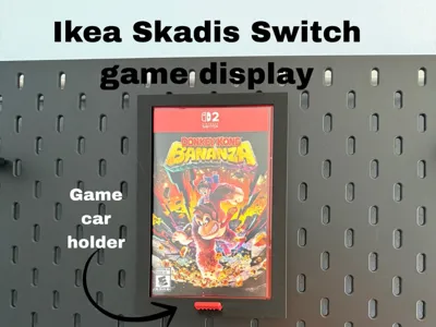 Ikea Skadis Switch Game Display