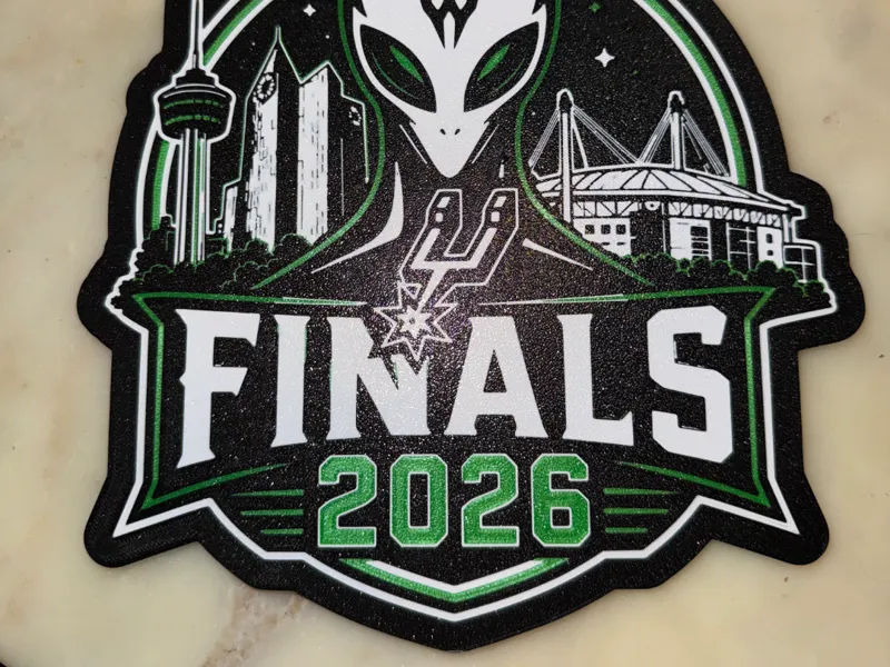 San Antonio Spurs Wembanyama Alien Wemby Sign