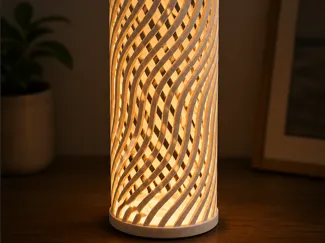 Twist Lattice Lamp – 20cm