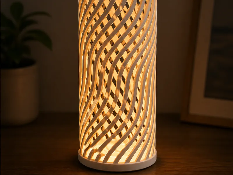 Twist Lattice Lamp – 20cm