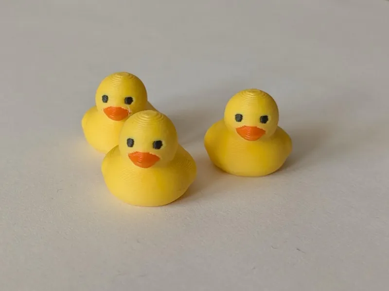 little rubber duck coloured