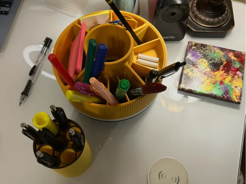 Simple Pocket Divider - Center Circles