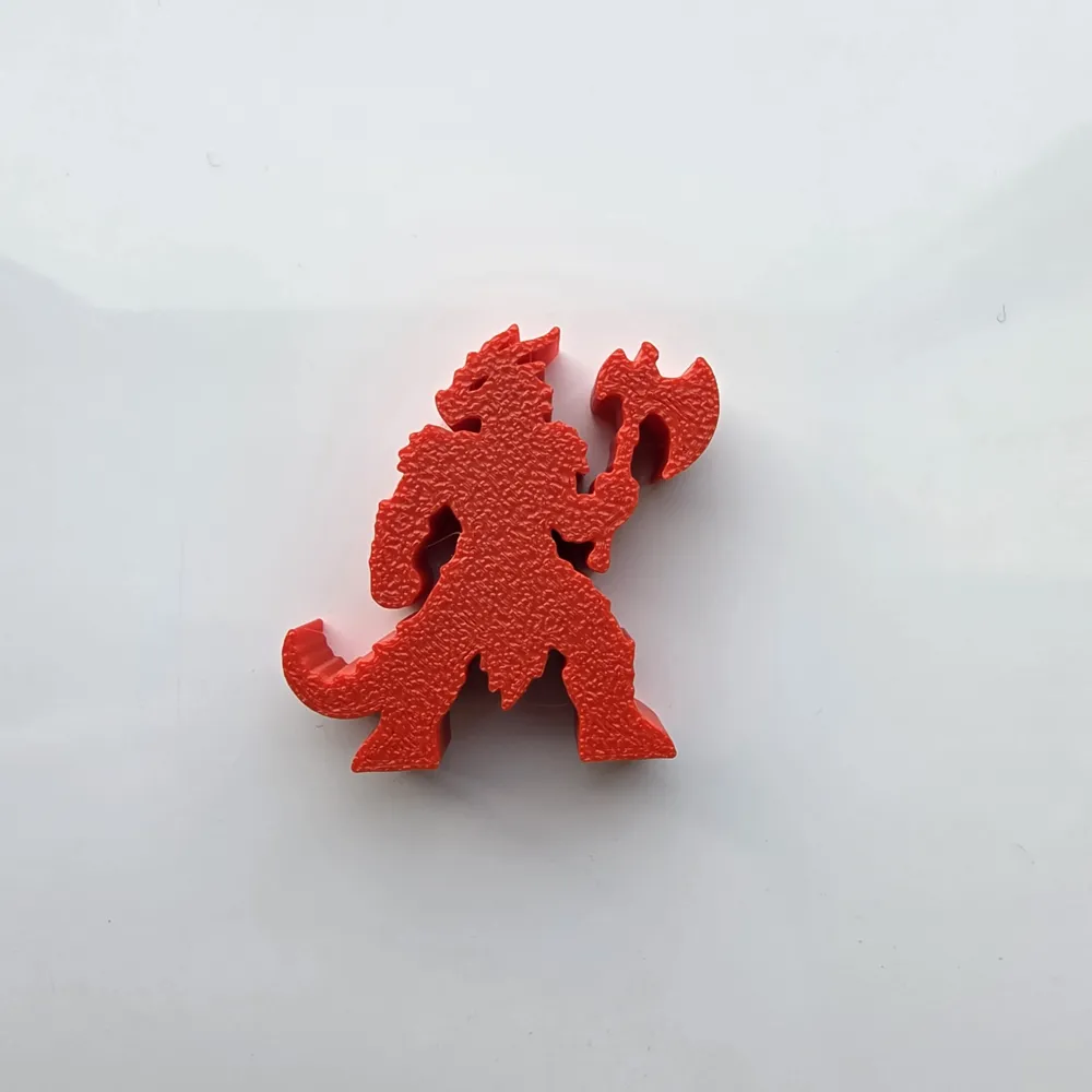 Dragonborn Player Characters - Meeple Minis - Free 3D Print Model ...