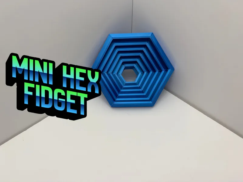 Mini hex fidget