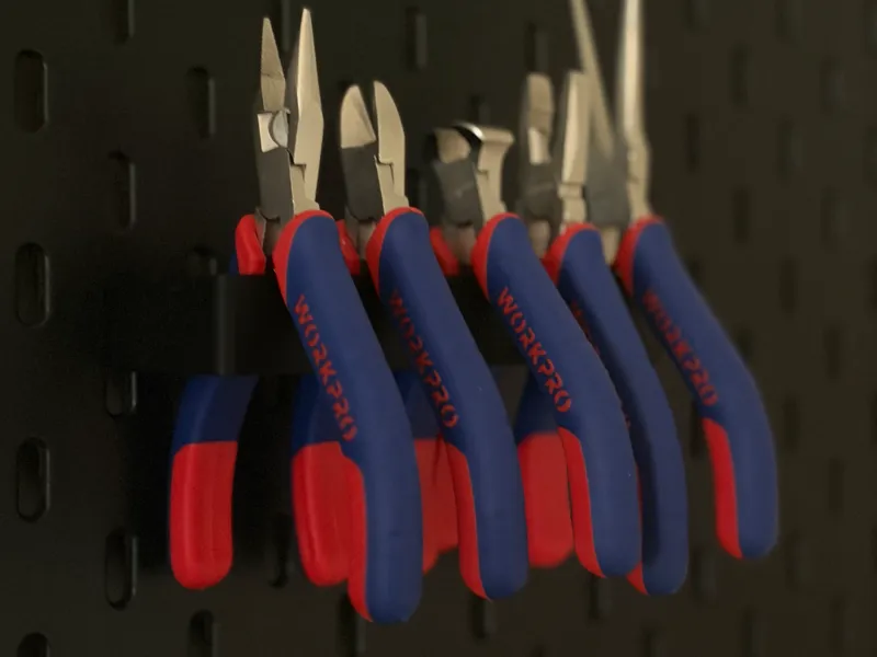 Ikes skadis pegboard plier holder