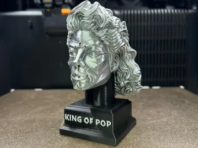 King Of Pop Robot Bust