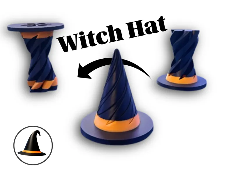 Spiral Witch Hat