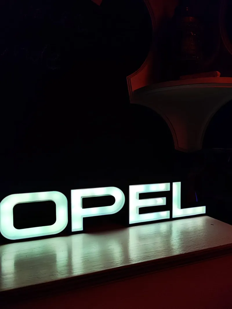 OPEL Logo LED sign