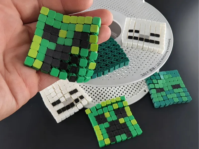 Minecraft Creeper Flexi Fidget