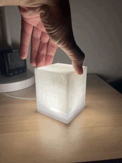 Minecraft Lamp - Glow in the Dark