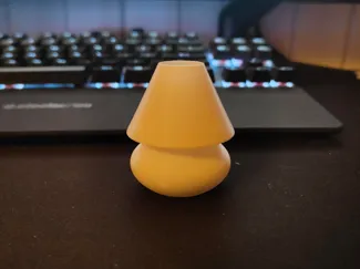 Small lamp for stop motion set