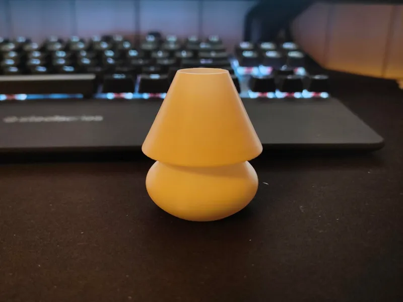 Small lamp for stop motion set