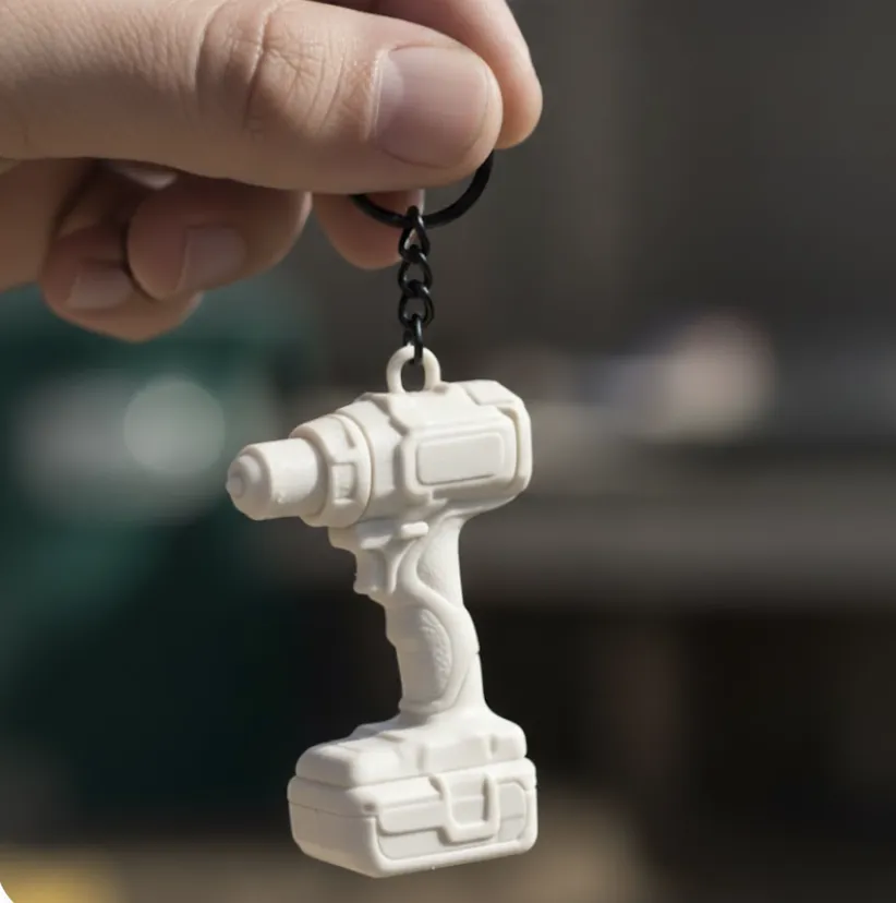 Mini Keychain Engineering Mini Drill Keychain by Loai M MakerWorld: Download Free 3D Models