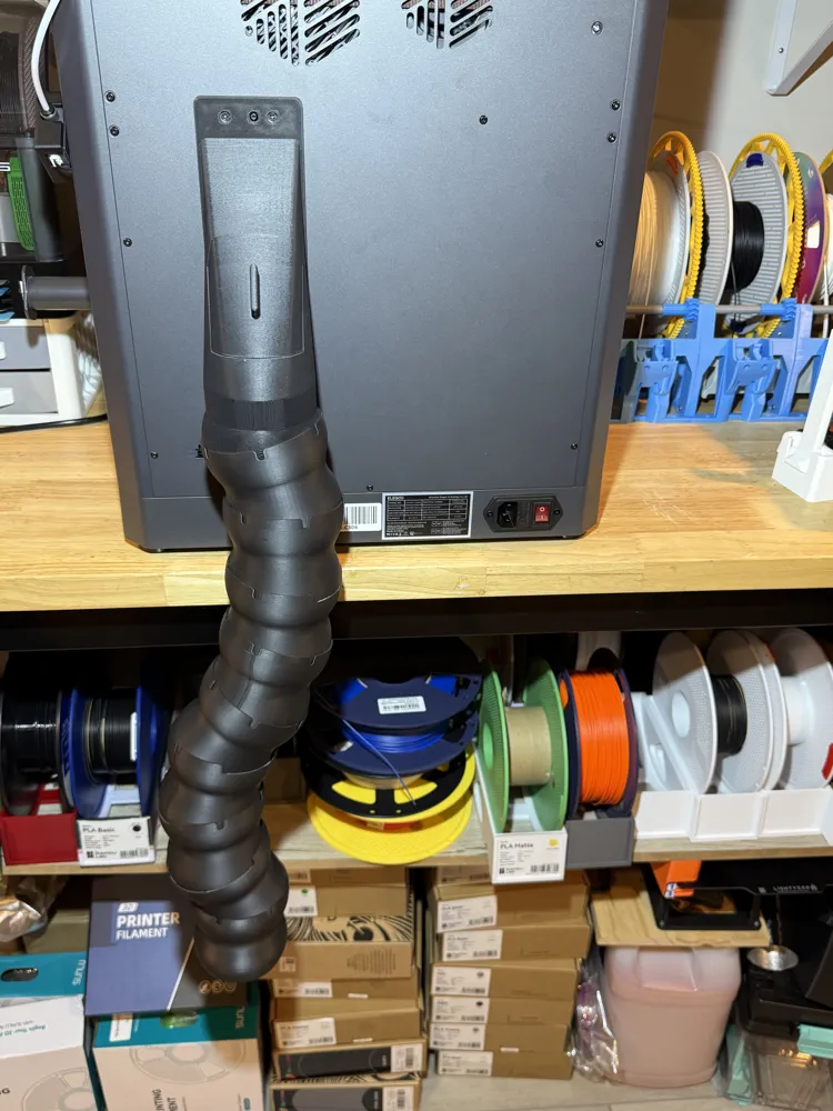 Centauri Carbon Flexible Poop Chute - Free 3D Print Model - MakerWorld