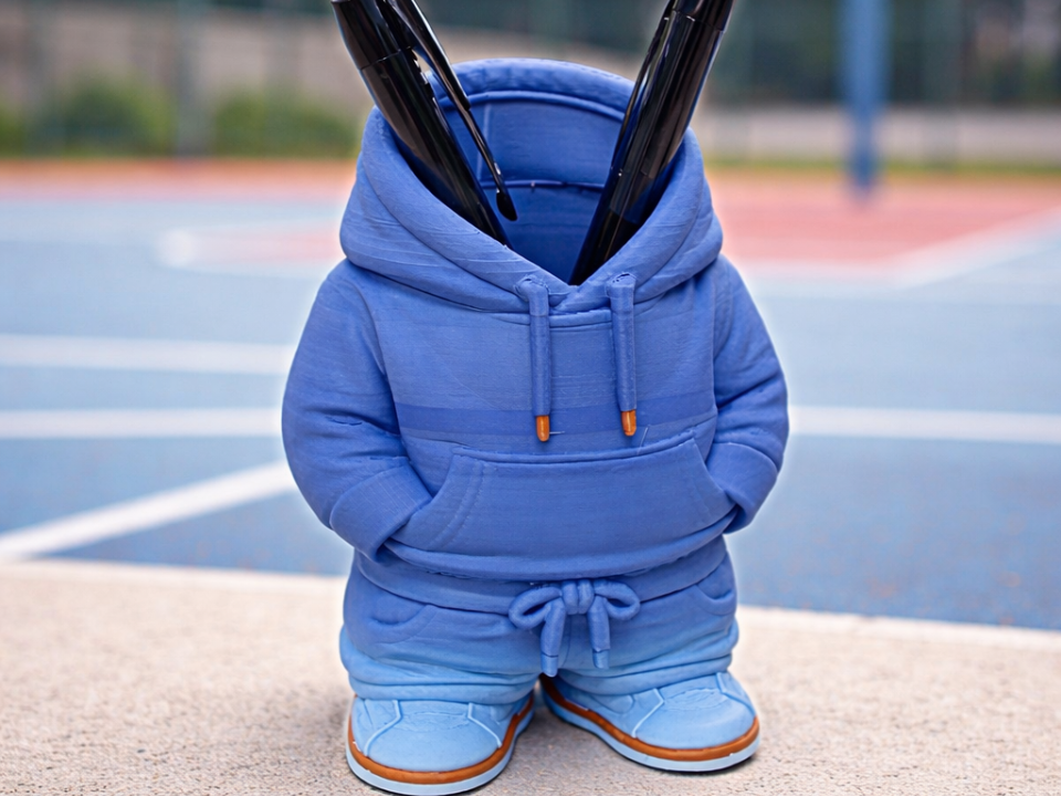 Hoodie Swag Desk Pen Pencil Brush Storage Holder