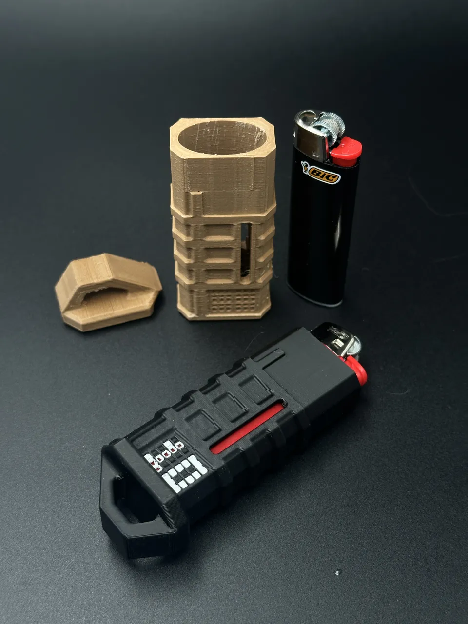 Magpul-Style Tactical BIC Lighter Case view 2