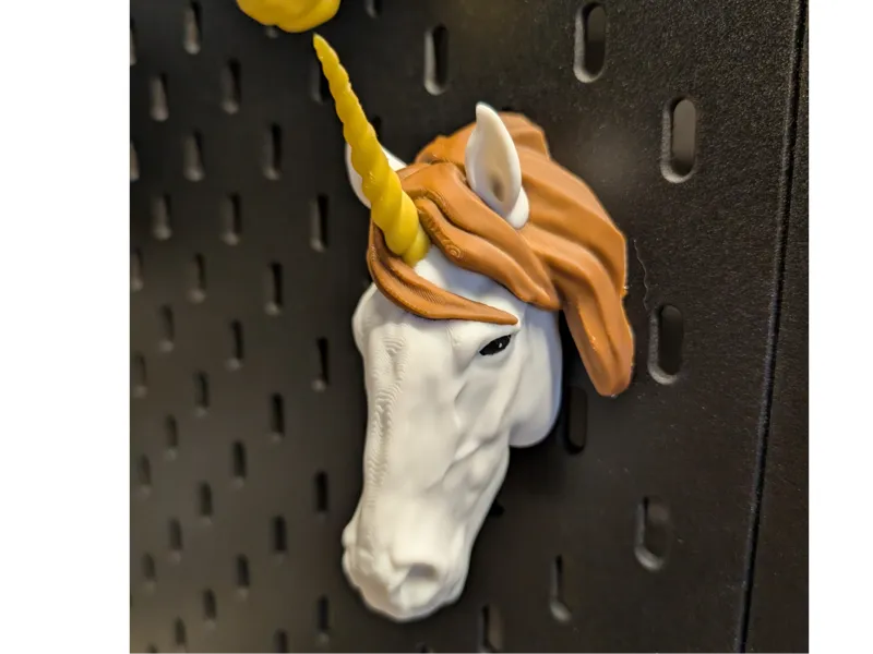 IKEA Skådis Skadis Unicorn Hook / Einhorn Haken