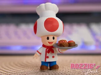 Chef Toad (Mario & Peach date night project)