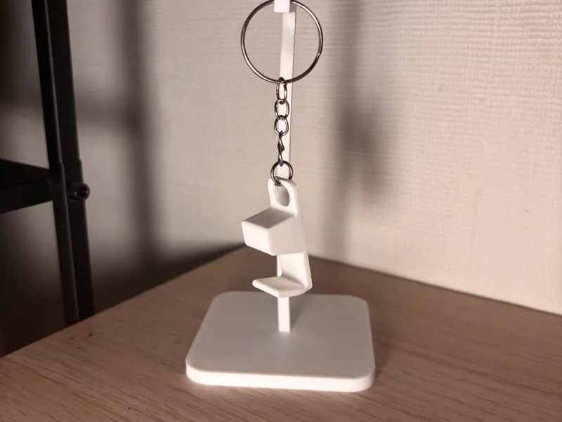 Display stand earrings & keychains