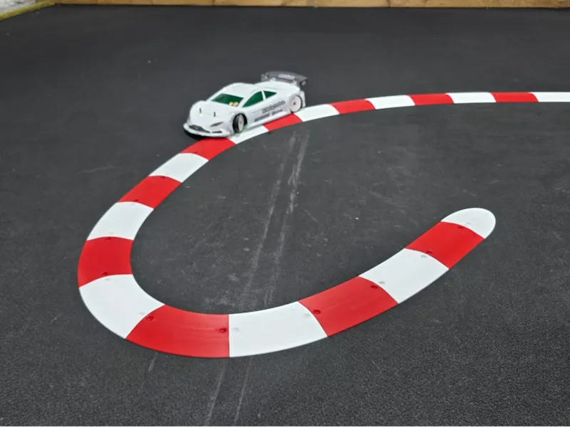 Curbs for 1/10 and 1/12 indoor RC Racing