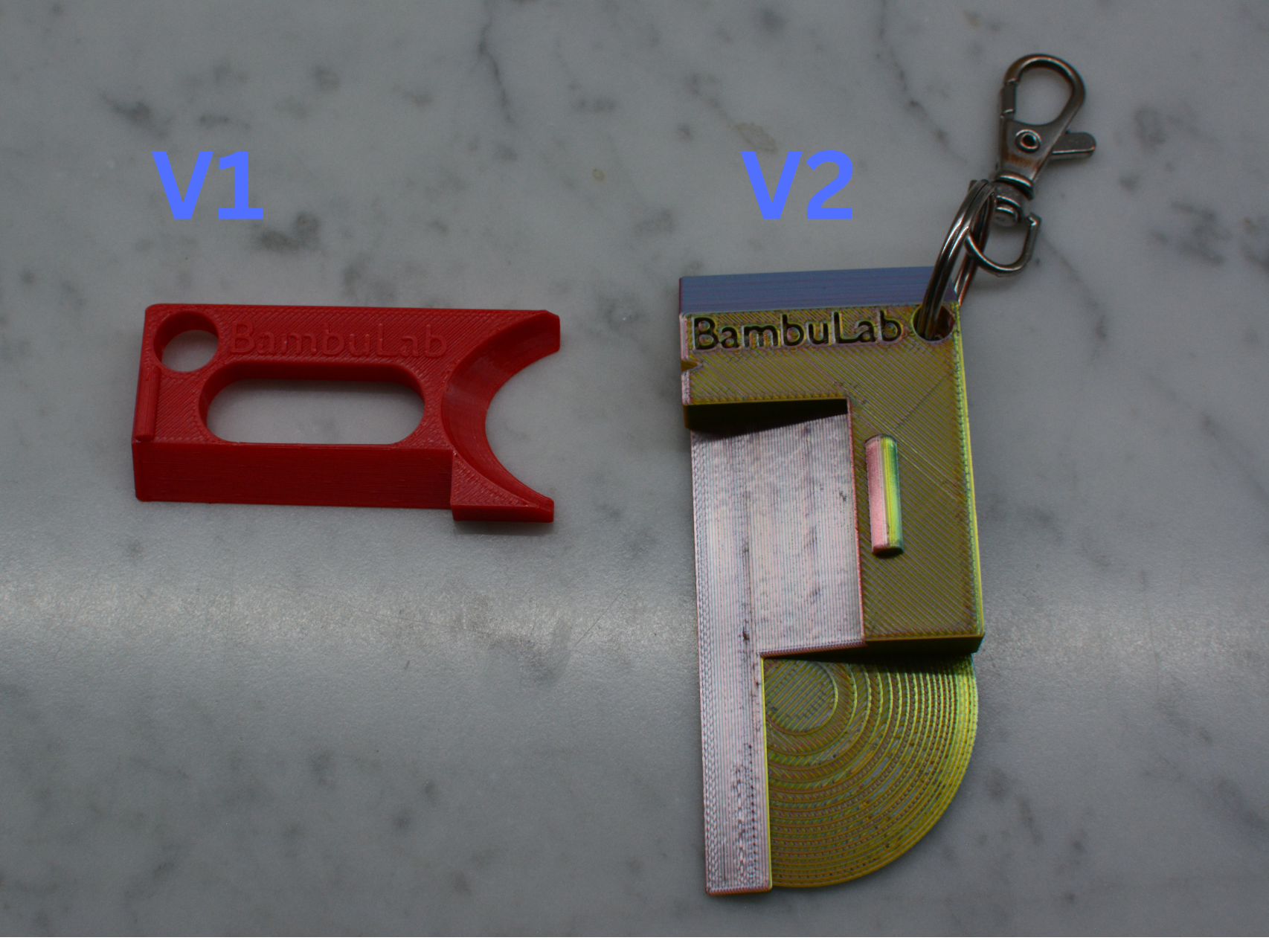 Evolution Scraper Keychain ( V2) 