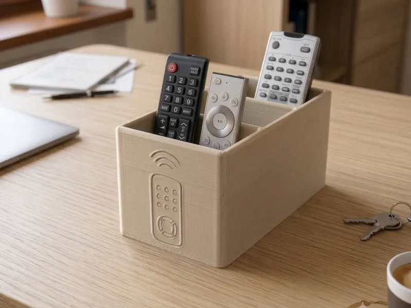 simple and charming remote control holder